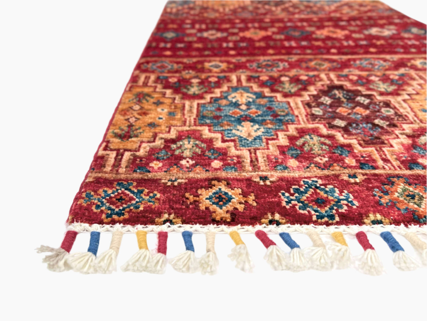 Afghan Khorjin (2'00"x3'03") red-1