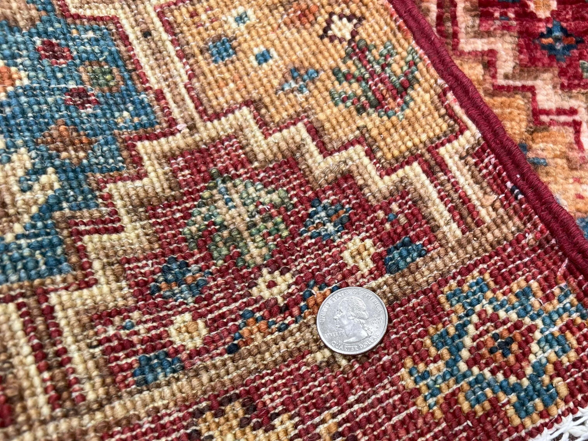Afghan Khorjin (2'00"x3'03") red-4