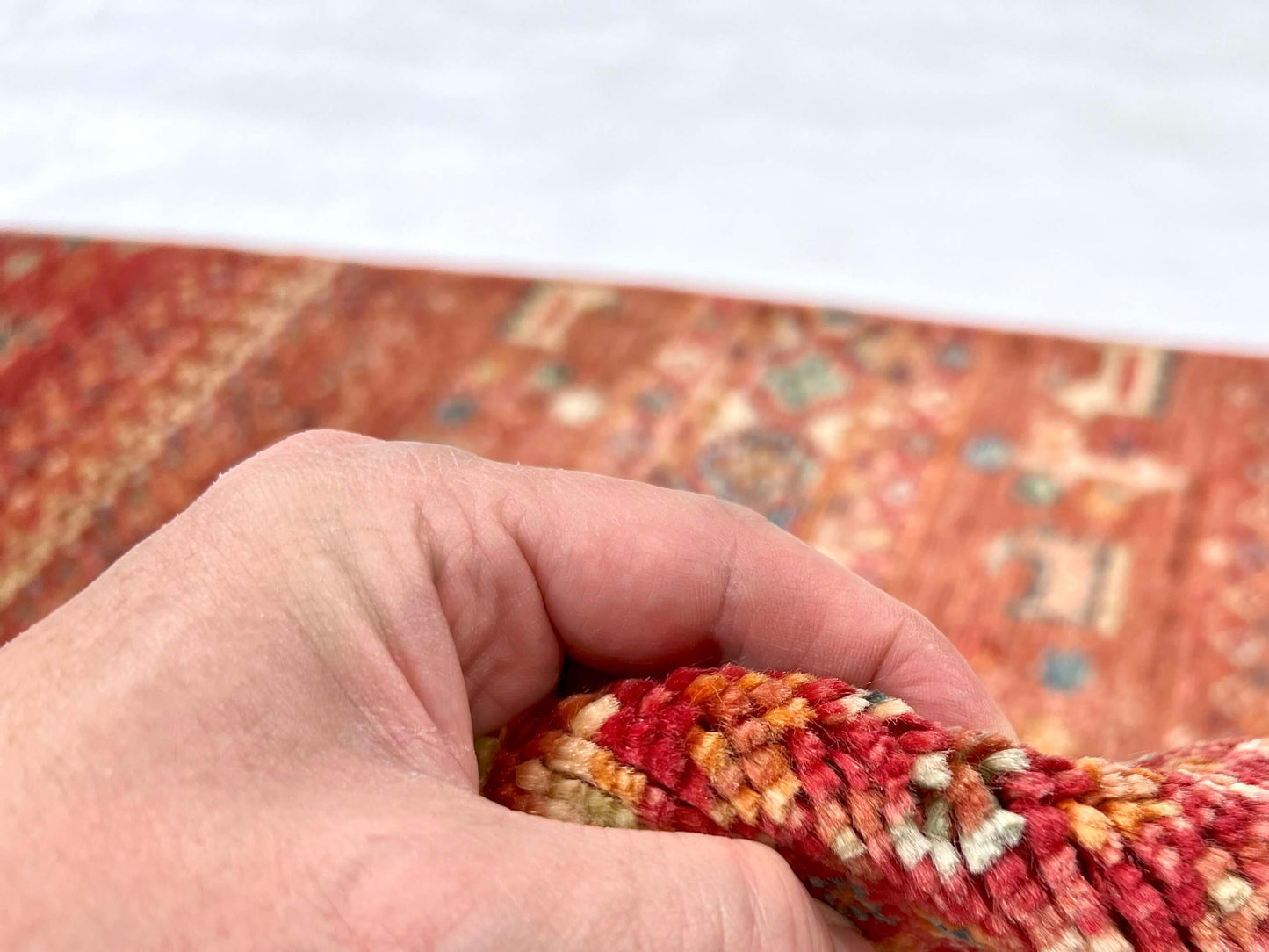 Afghan Khorjin-Gabbeh (2'06"x4'02") rust/red-3