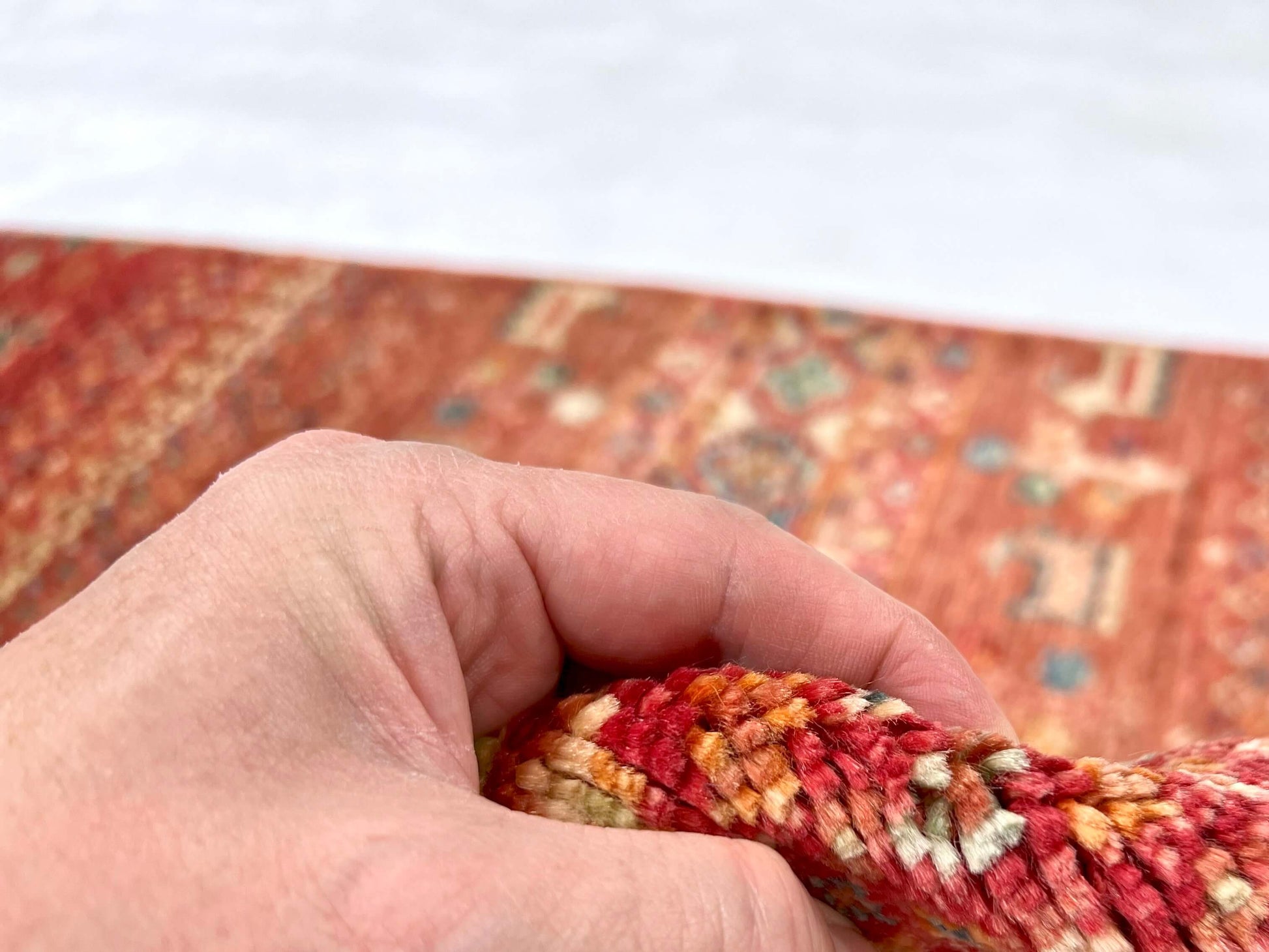 Afghan Khorjin-Gabbeh (2'06"x4'02") rust/red-3