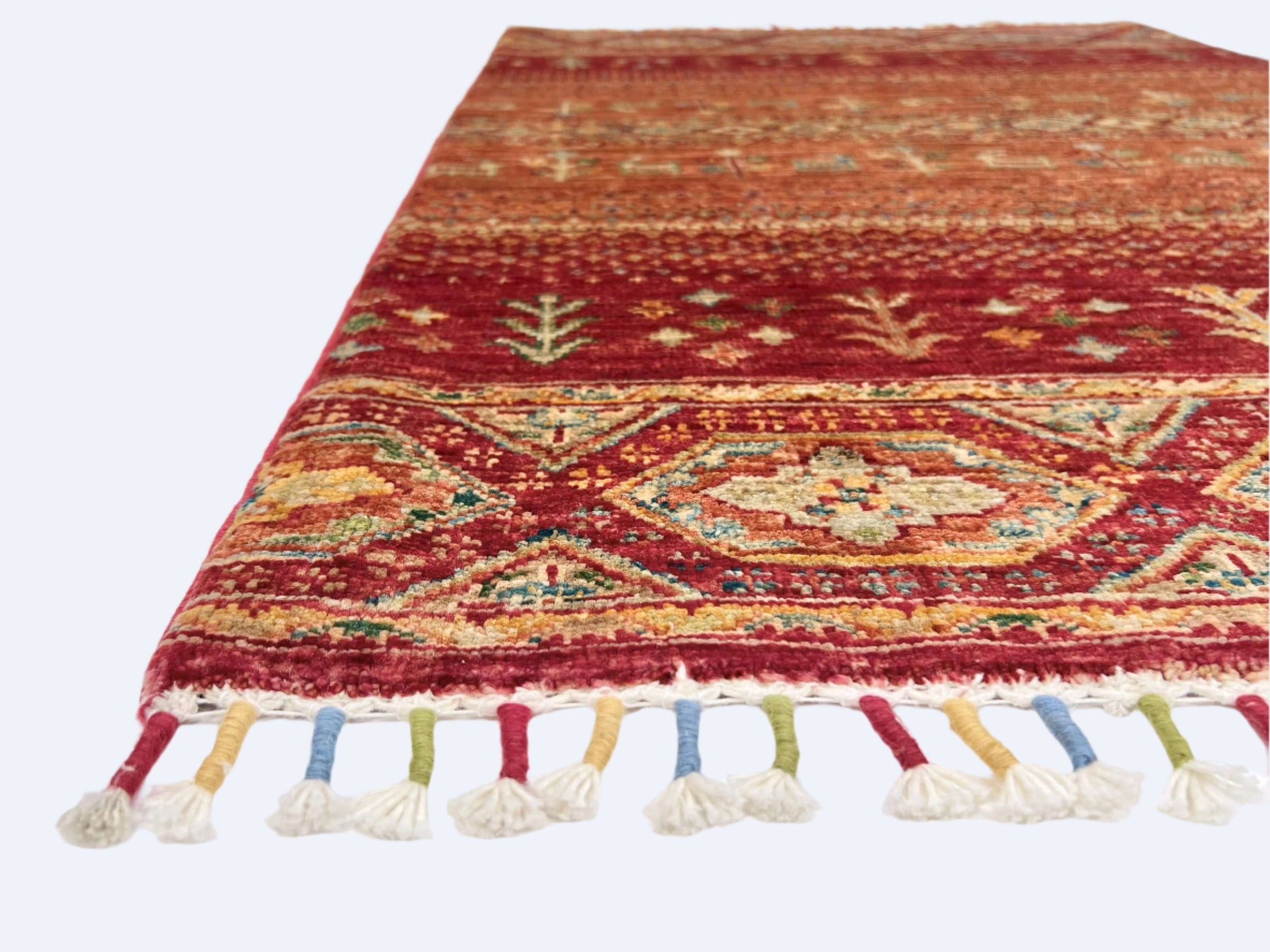 Afghan Khorjin-Gabben (2'08"x3'10") red/rust-2