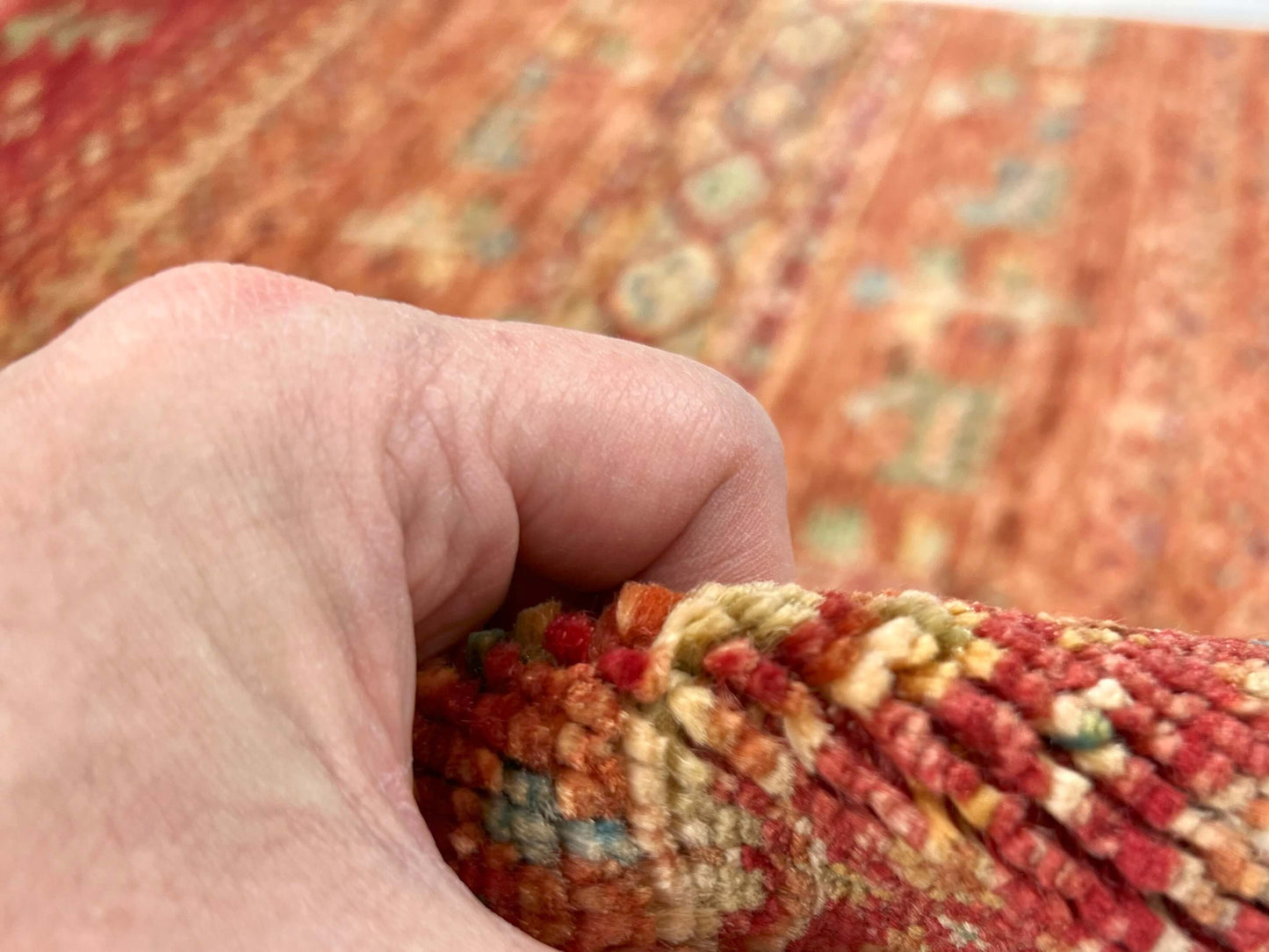 Afghan Khorjin-Gabben (2'08"x3'10") red/rust-3