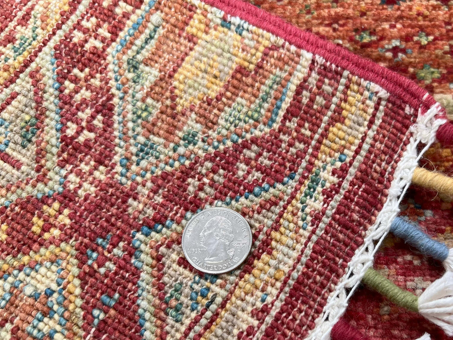 Afghan Khorjin-Gabben (2'08"x3'10") red/rust-4
