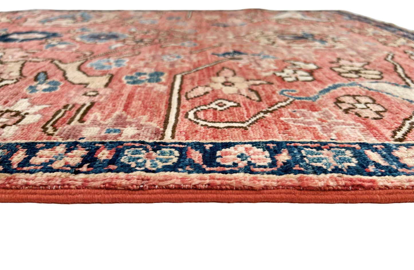 Afghan Ariana (3'00"x4'10") lt.red/navy-2