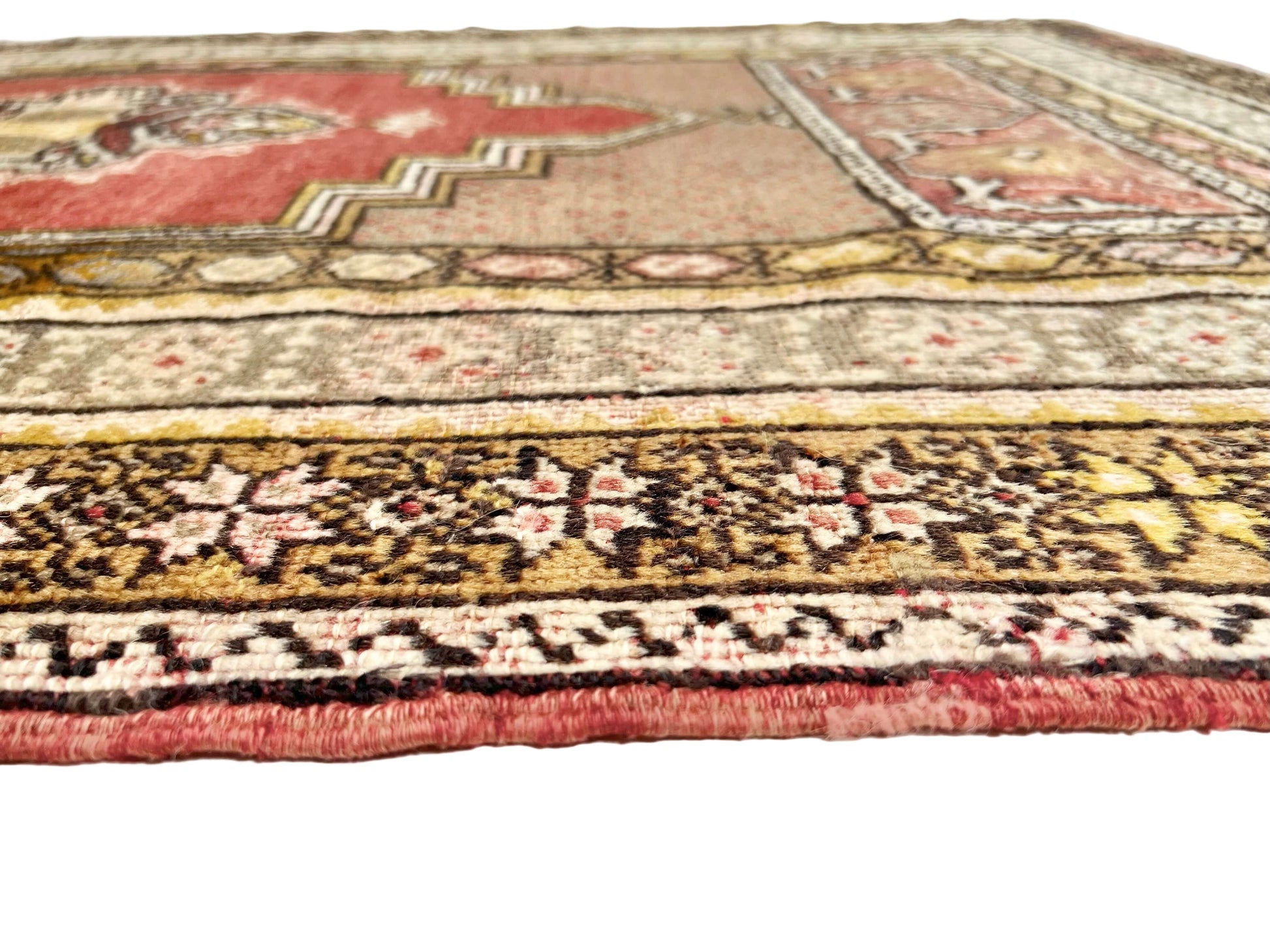 Vintage Turkish (3'04"x5'04") lt.red/gold-2