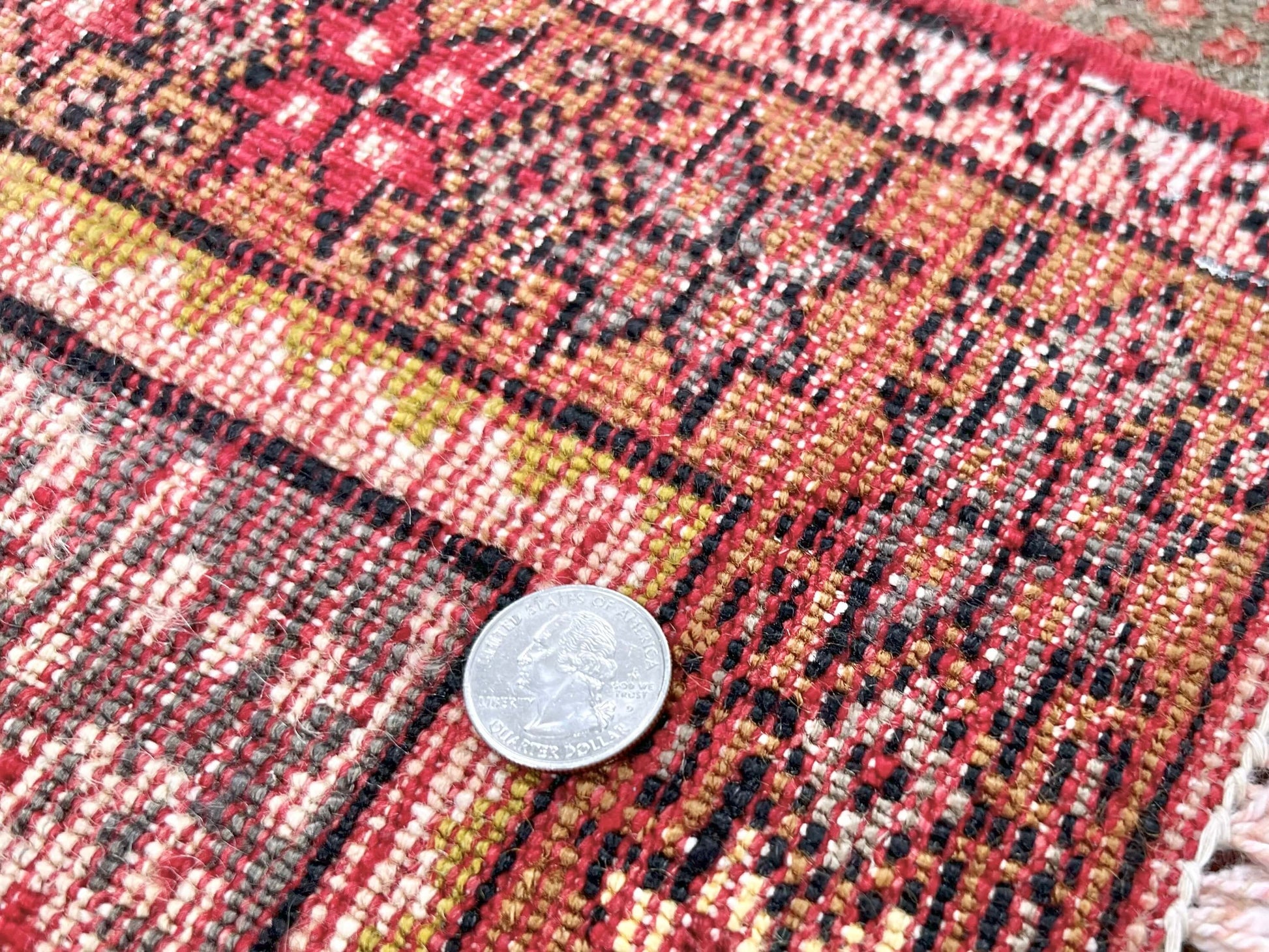 Vintage Turkish (3'04"x5'04") lt.red/gold-4