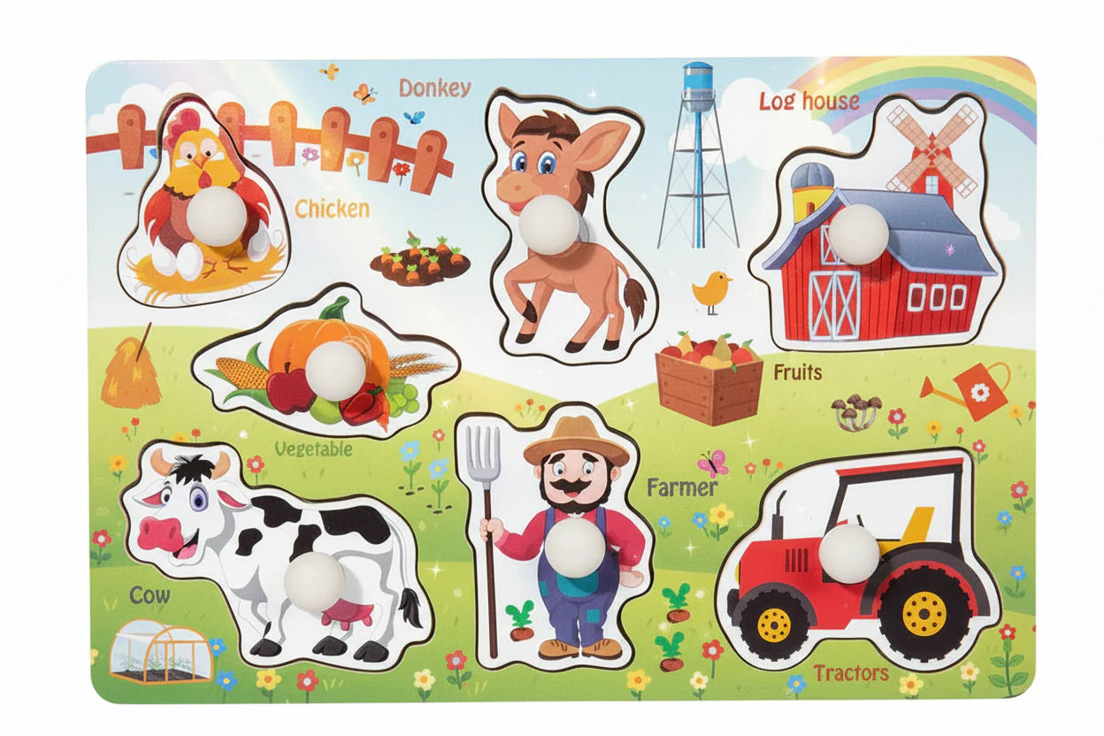 Wooden 3D Animal Puzzle