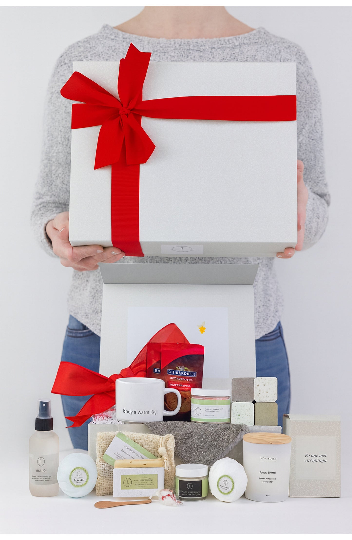 Sending MOM a BIG hug Luxury Gift Spa Set - Full on Pampering for Mother's day-1
