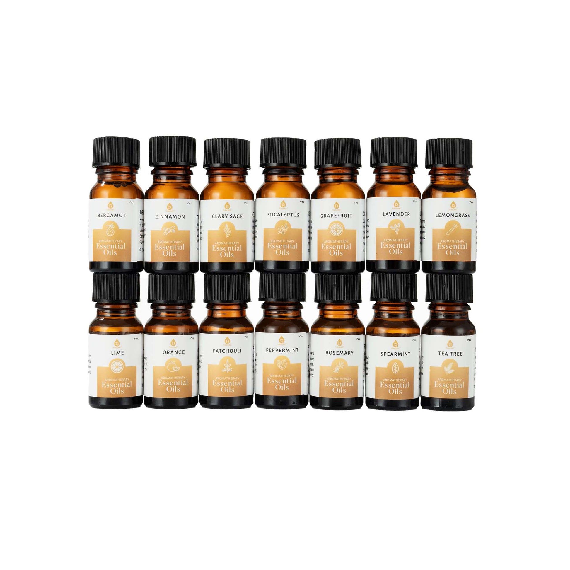 Pursonic Essential Oils Christmas Gift Set – 14-Piece Aromatherapy Collection-4