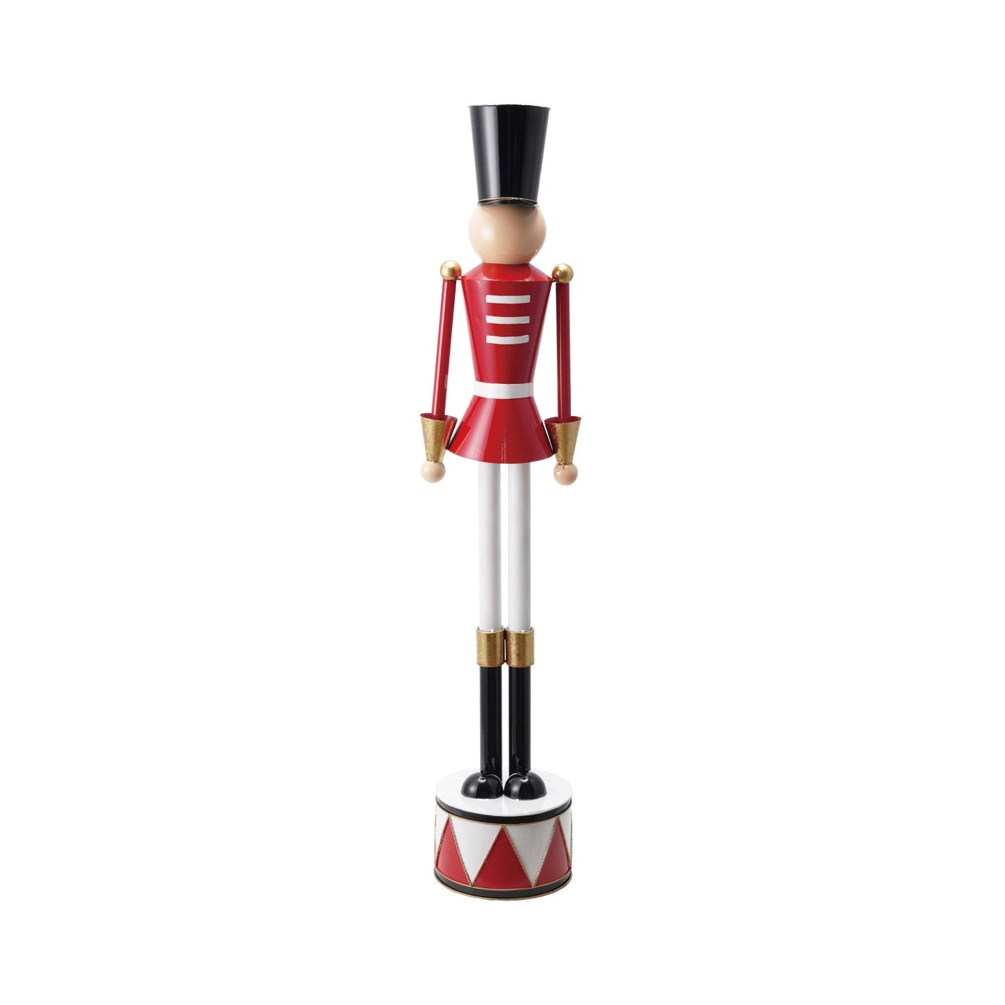 Jumbo Metal Soldiers on Drum Bases