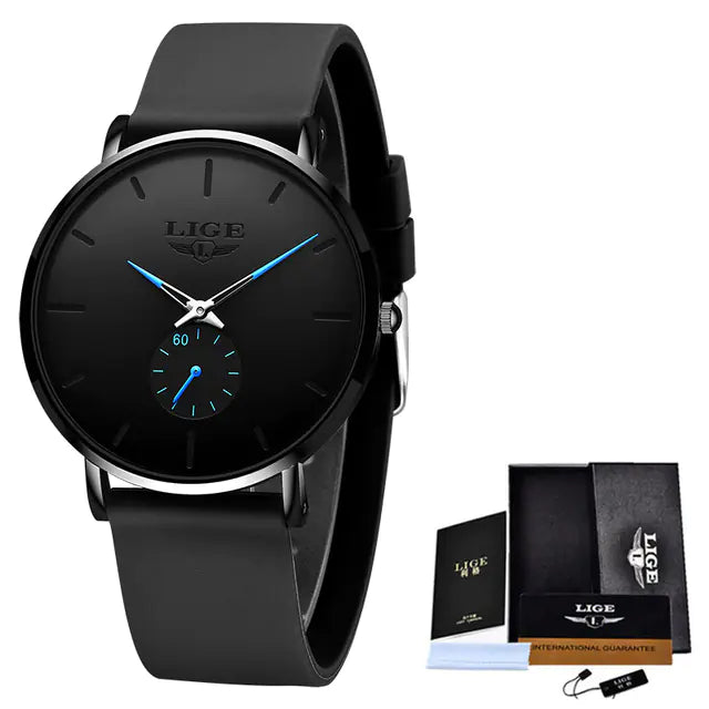 Men's Ultra-Thin Waterproof Quartz Luxury Watch