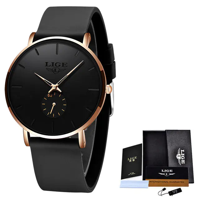 Men's Ultra-Thin Waterproof Quartz Luxury Watch