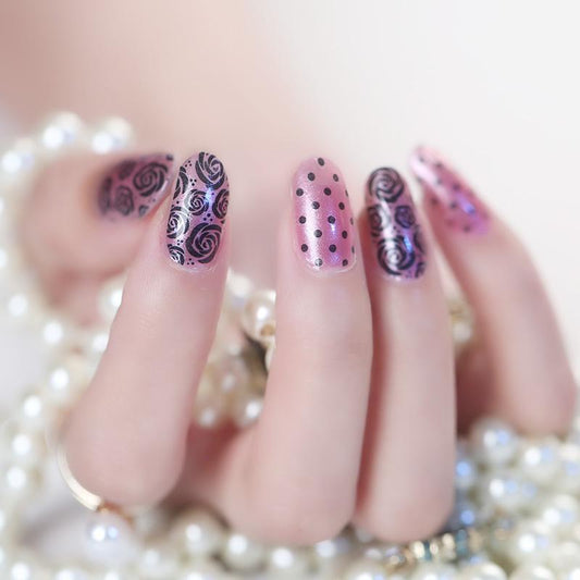 Pink Rose Dots-0