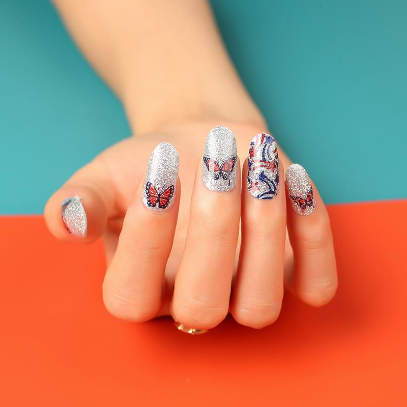 Red White & Butterfly-0