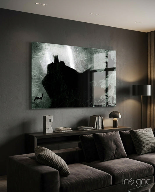 Batman Glass Wall Art
