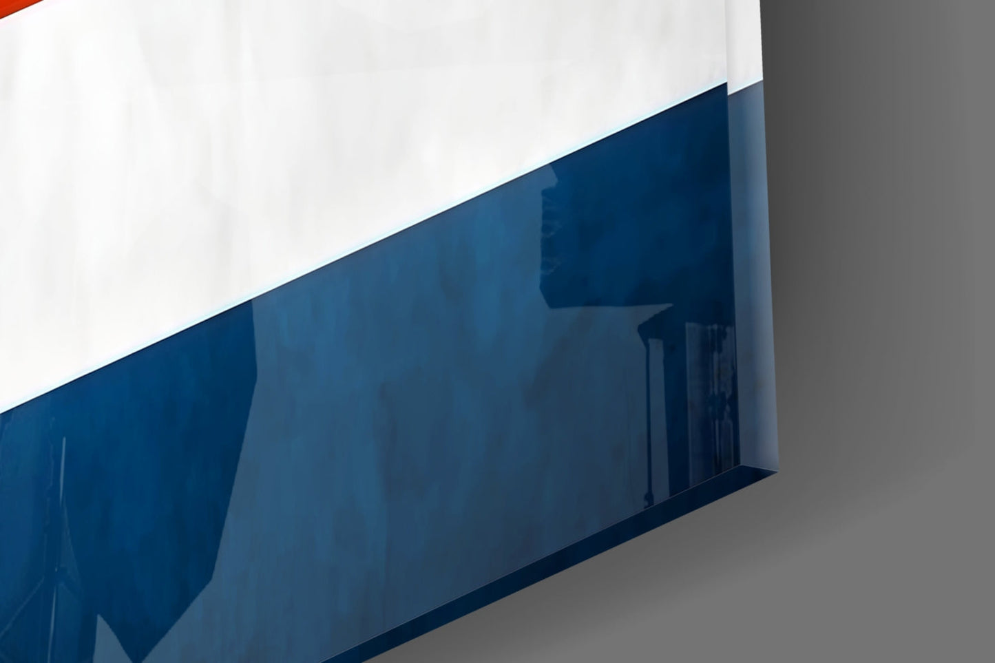 Vibrant Flag Wall Art Glass Wall Art