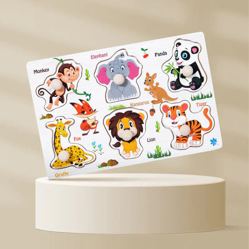 Wooden 3D Animal Puzzle