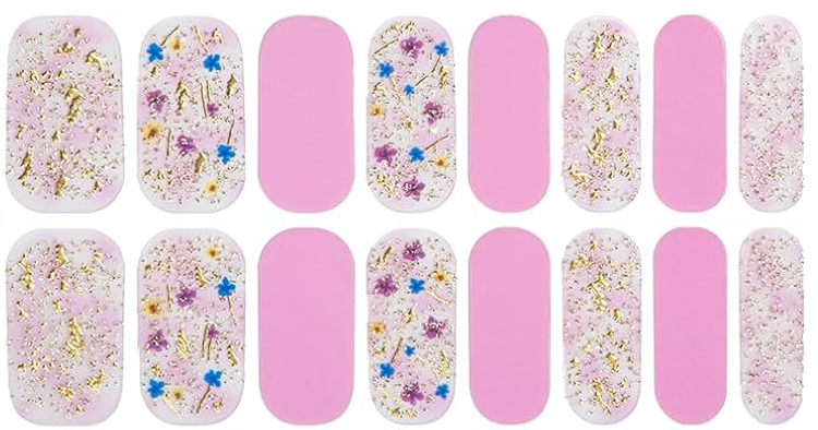 Cotton Candy Gel Nails-1