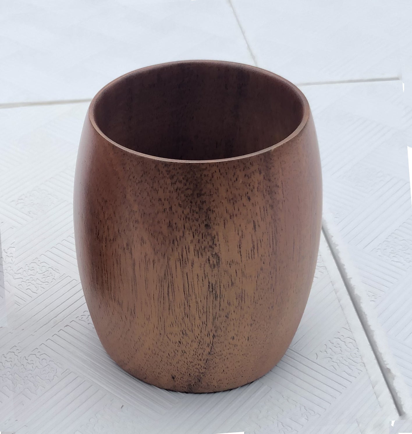 ZavisGreen Acacia Cup 3 Dia: 3.23" xH4.25" capacity: 13.5 OZ / 400ml SKU: ZG-660940-0