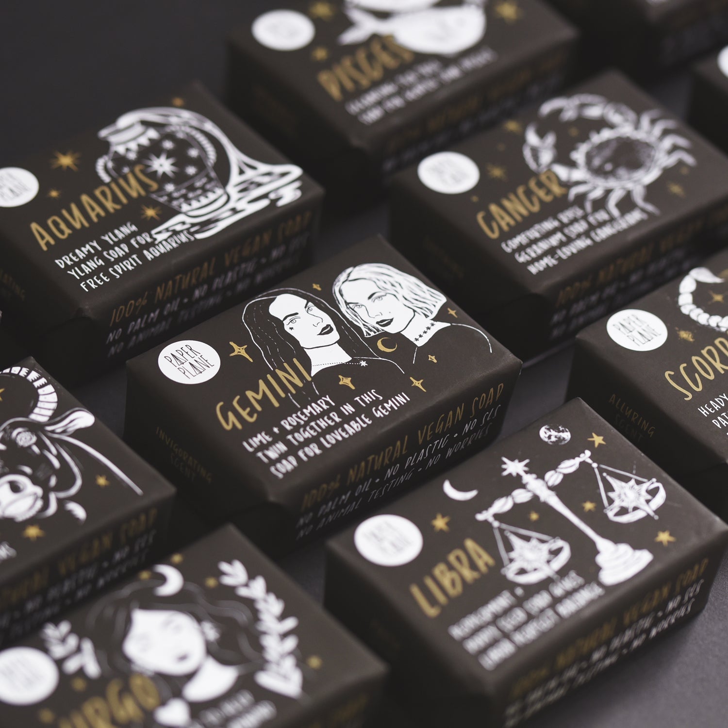 Aries Star Sign Zodiac Bar - Natural and Vegan Horoscope Soap-4