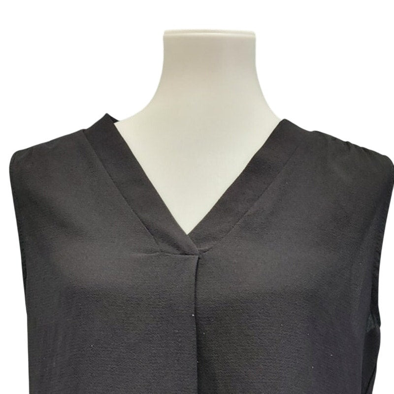 Jon & Anna Contemporary Womens Medium Sleeveless V Neck Lightweight Blouse
