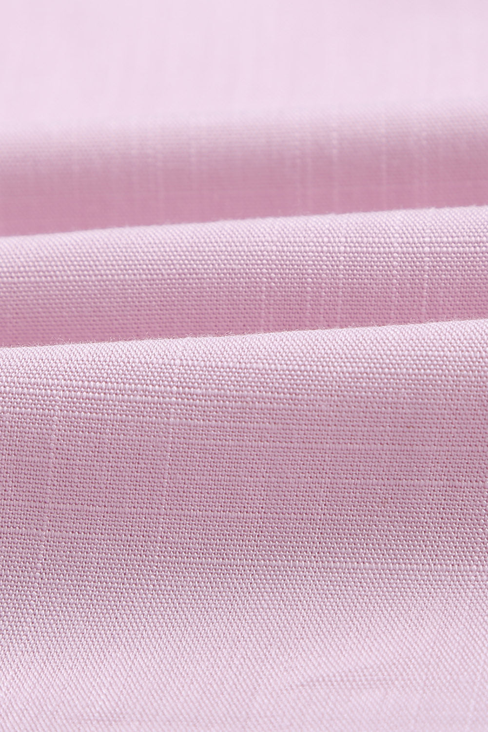 Pink Hollow-out Tank Top