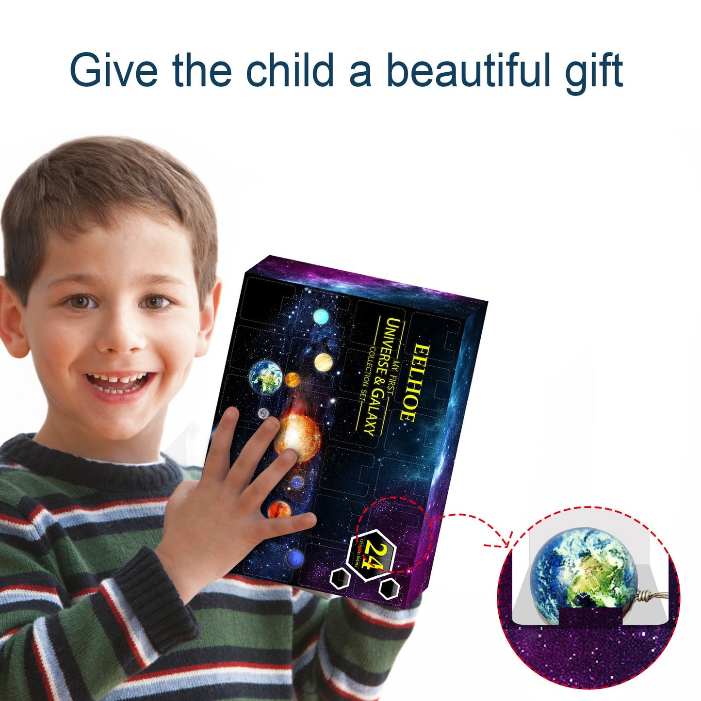 Last 24 Days Christmas Gift Planet Blind Box