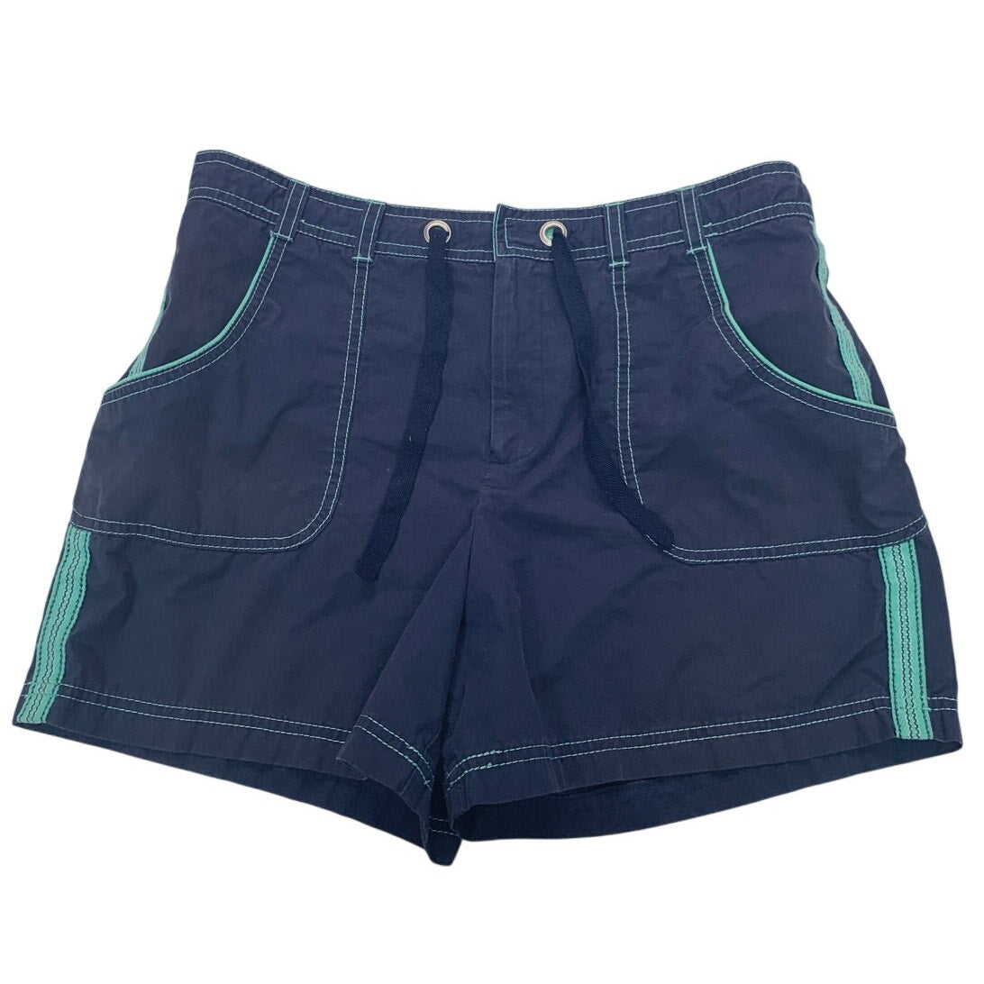 SJB Active Mens Medium Navy PolyCotton Drawstring Waist Athletic Short Shorts