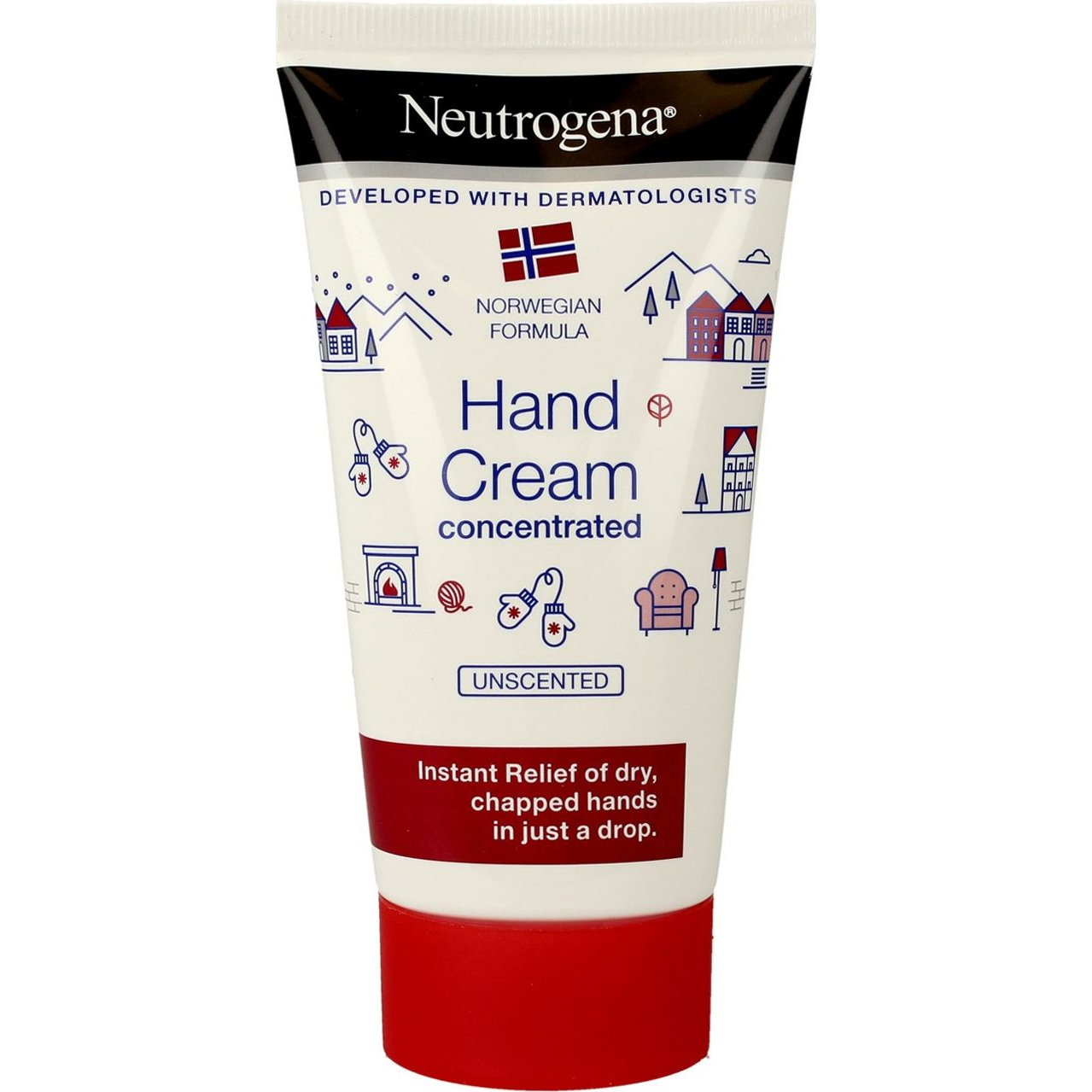 NEUTROGENA Concentrated Unscented Hand Cream 75 ml (517918)-0