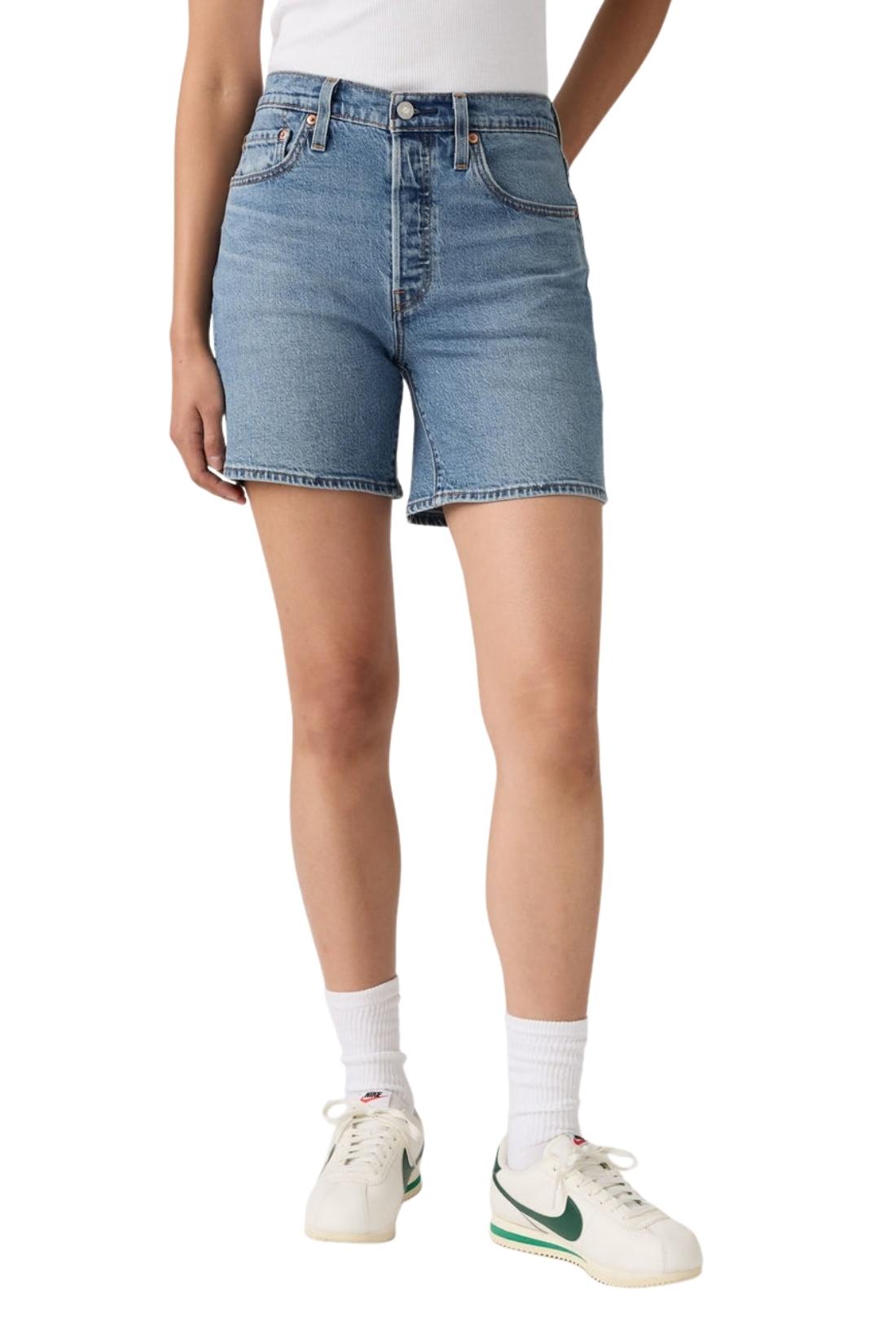LEVI'S - Women's 501® Mid-thigh bermuda jeans-0