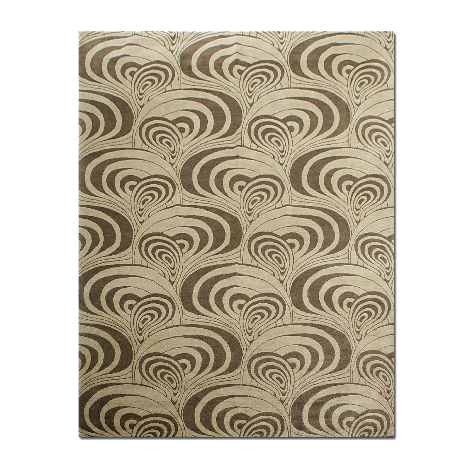 Hand Knotted 100% Wool Traditional Tibetan Oriental Area Rug 6'3" x 8'10"-1