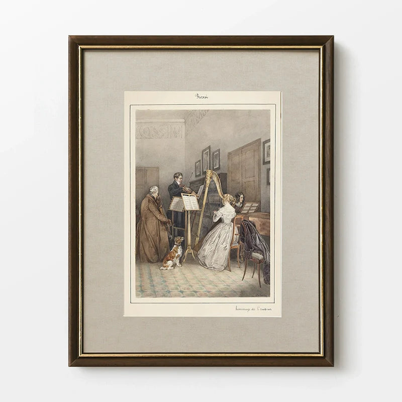 Vintage Musical Wall Art-8