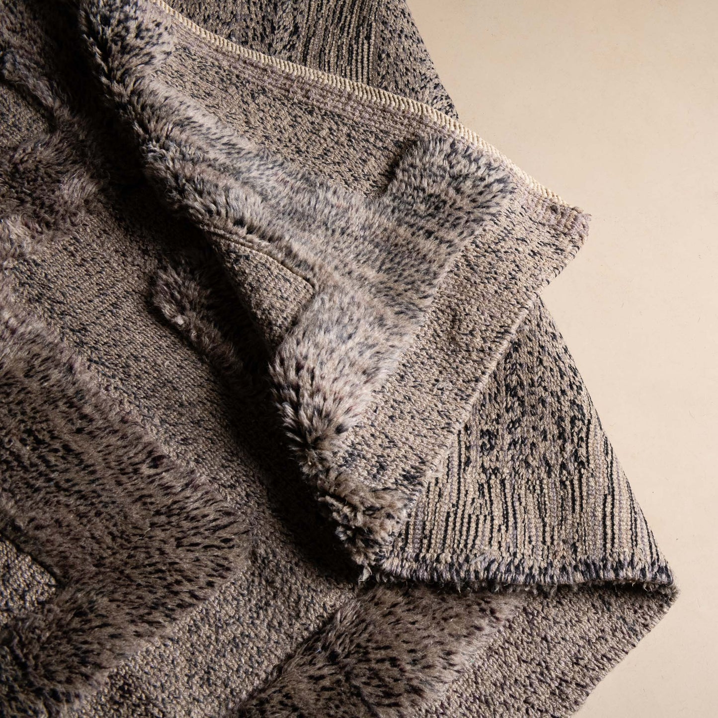 Volcanian Hill - Luxury Shag Moroccan Rug-3