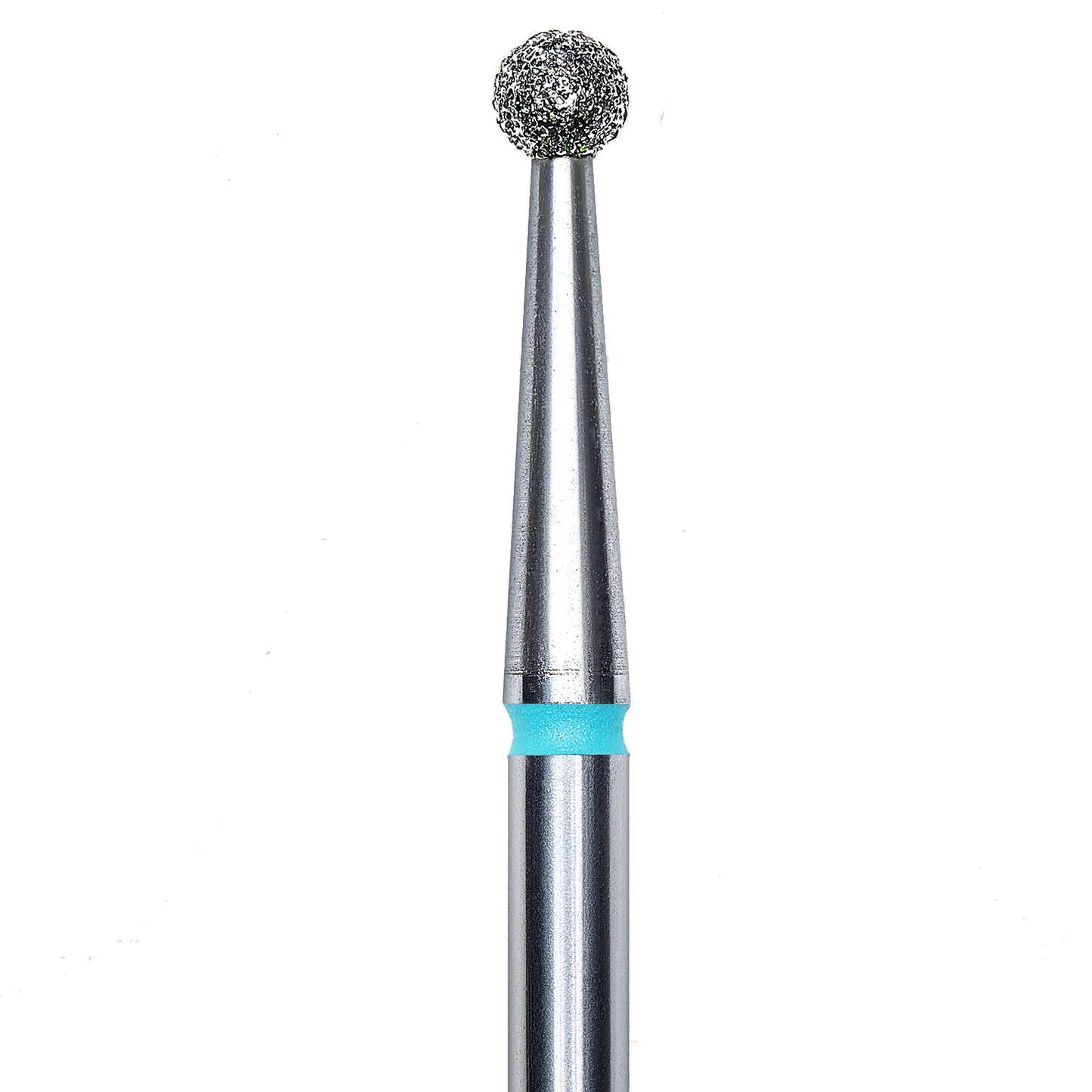 DIAMOND NAIL DRILL BIT, "BALL", BLUE, HEAD DIAMETER 2.5MM (FA01B025) - STALEKS™-1