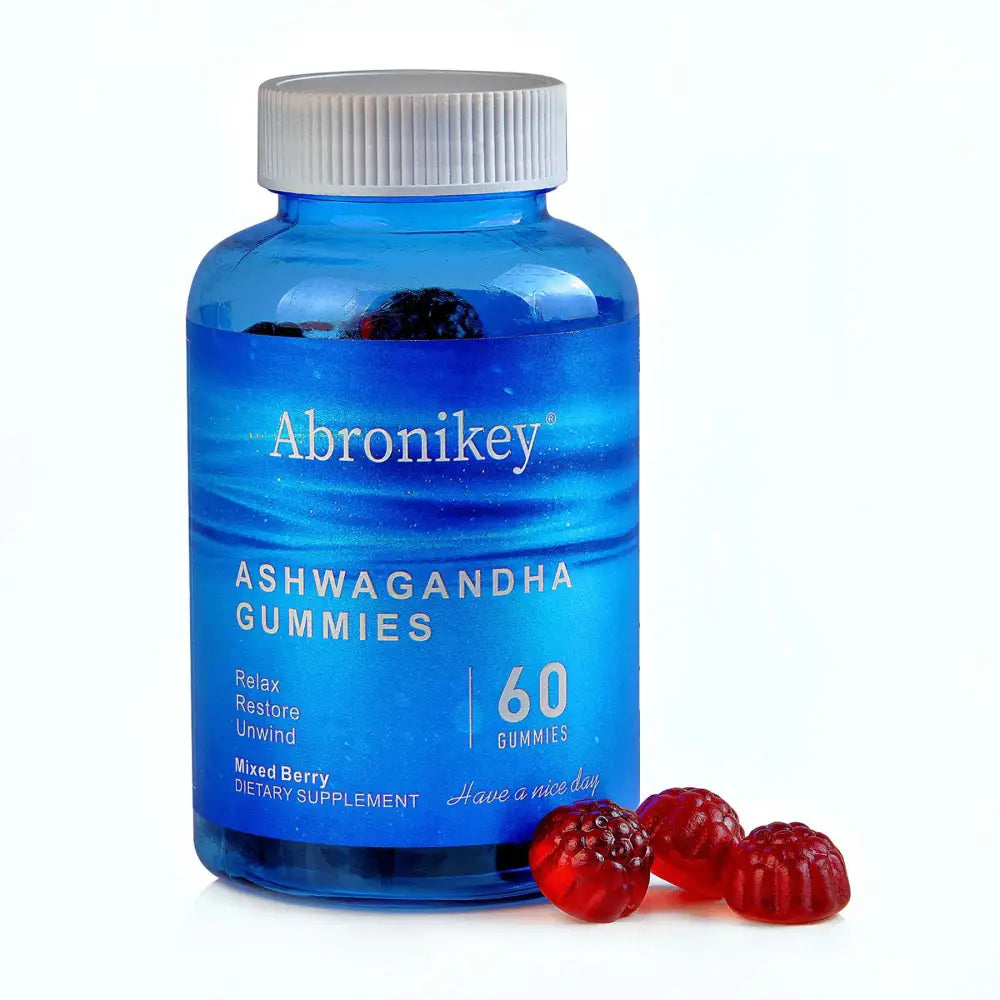 Abronikey Ashwagandha Vitamin D Gummy Mixed Berry