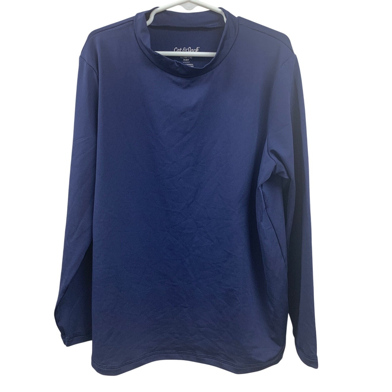New Cat & Jack Kids Large (10/12) Husky Long Sleeve UPF 50+ Swim Shirt