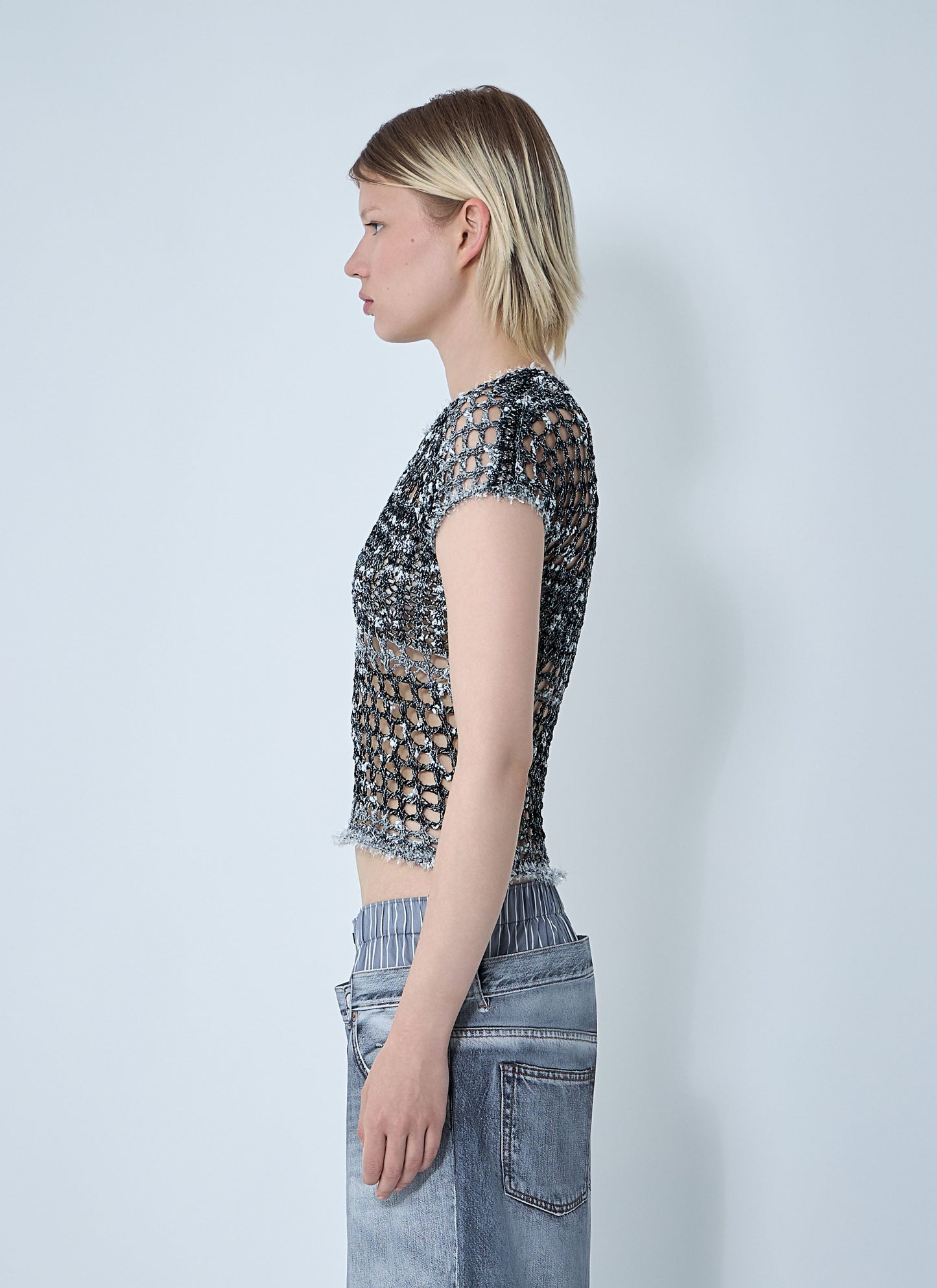 Acne Studios Women Crochet Top