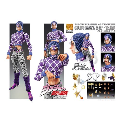 JoJo's Bizarre Adventure Guido Mista and SP Third Action Figure