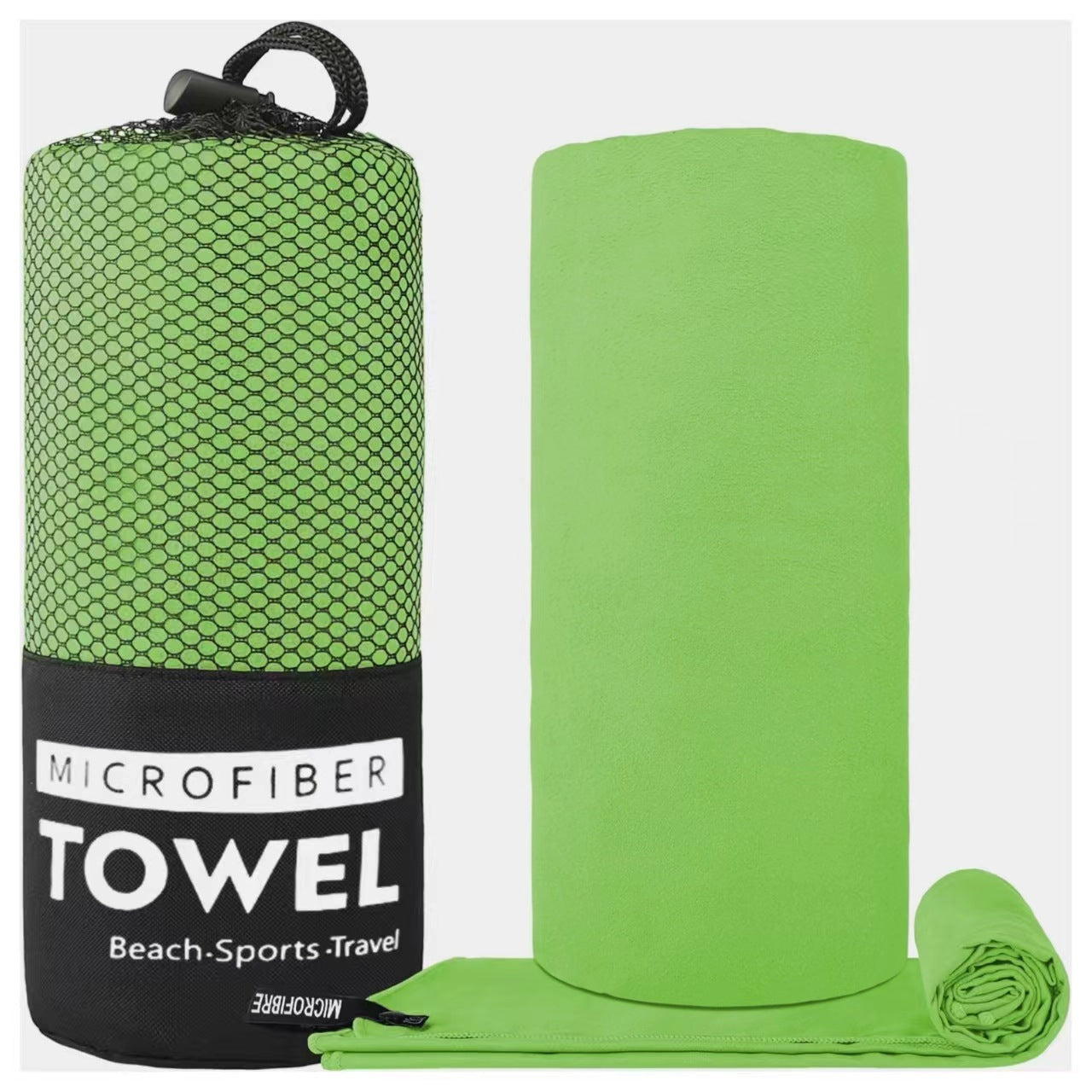Double-sided Velvet Quick-drying Microfiber Portable Towel