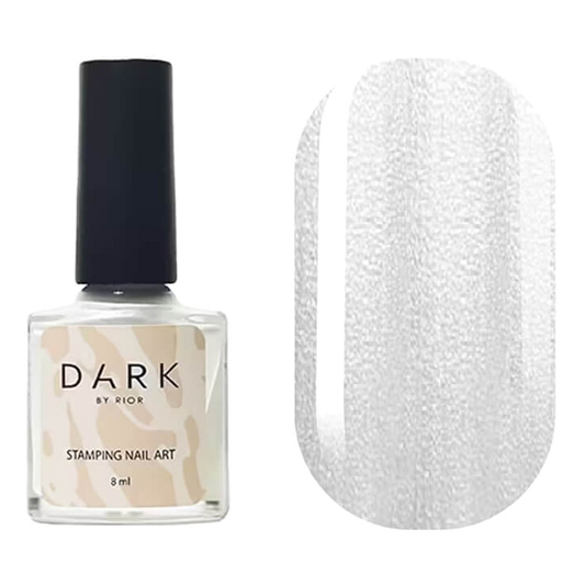 DARK Stamping Polish White Pearl #44, 10ml-0