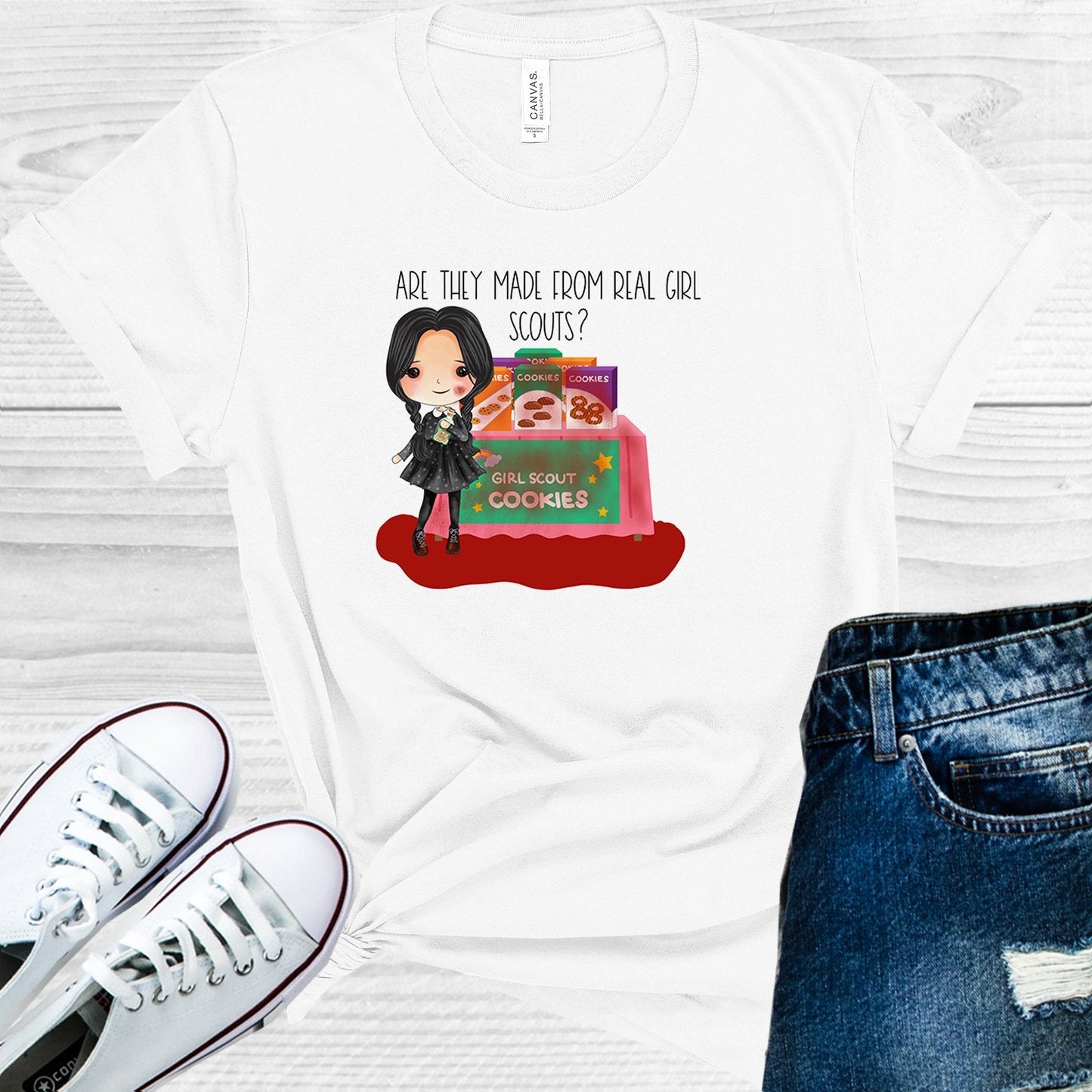 Are They Made From Real Girl Scouts Graphic Tee