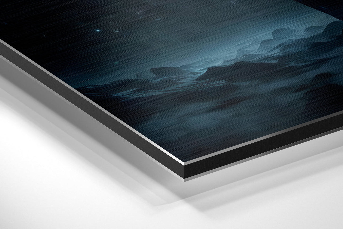 Man  Brushed Aluminum Dibond Wall Art