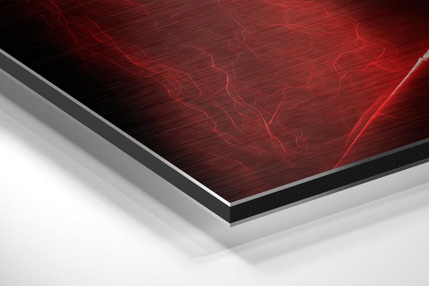Revenge in His Eyes Brushed Aluminum Dibond Wall Art