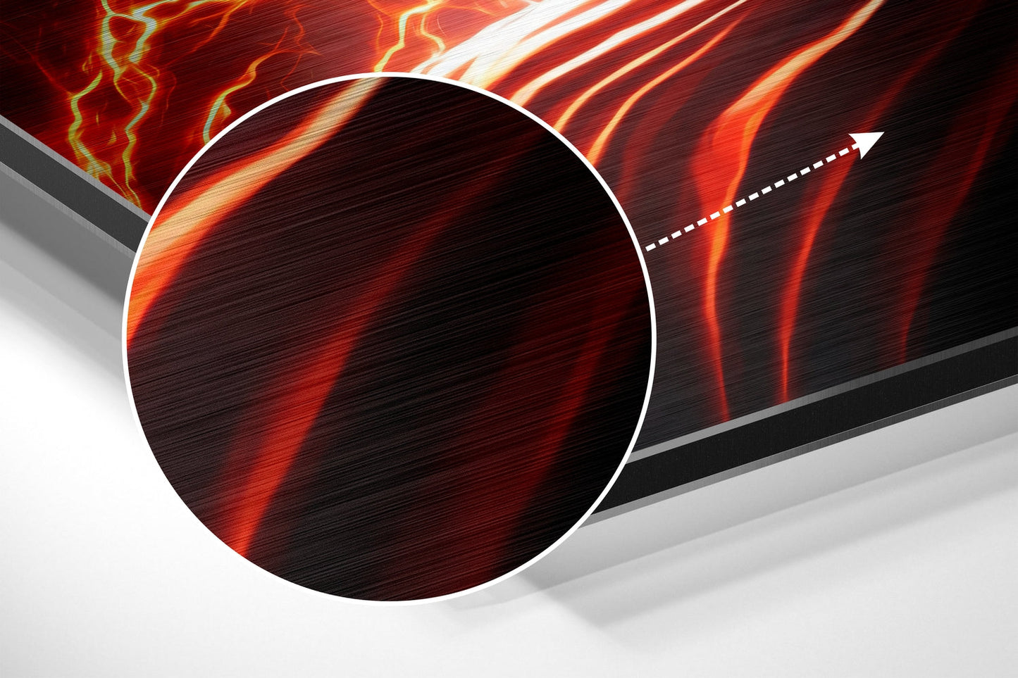 Darth Wader Brushed Aluminum Dibond Wall Art