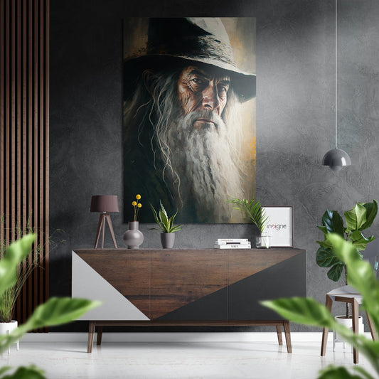 The Lord of the Rings Brushed Aluminum Dibond Wall Art