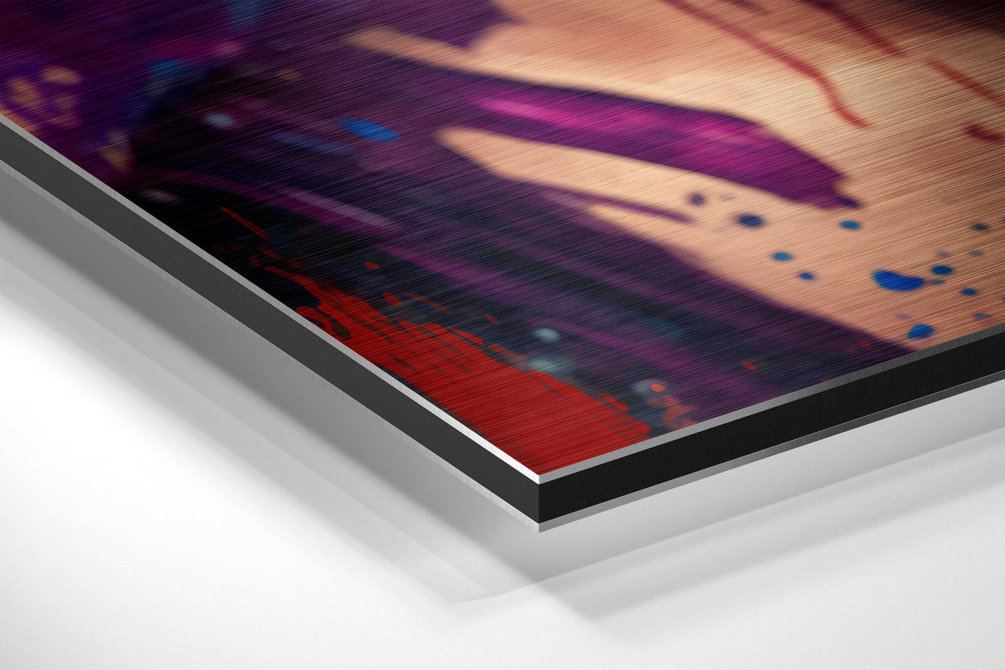 Harley Quinn Brushed Aluminum Dibond Wall Art