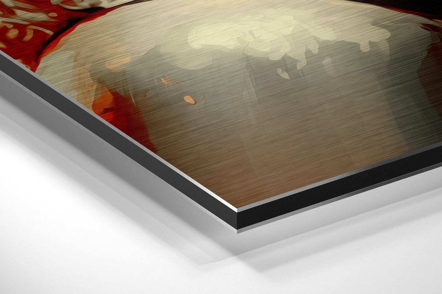 Marilyn Monroe Brushed Aluminum Dibond Wall Art