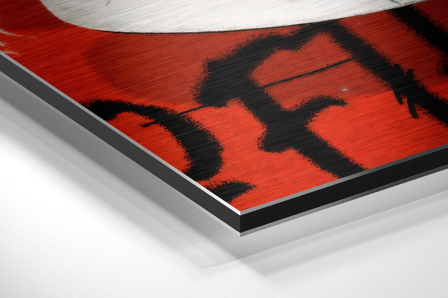 Vans Brushed Aluminum Dibond Wall Art