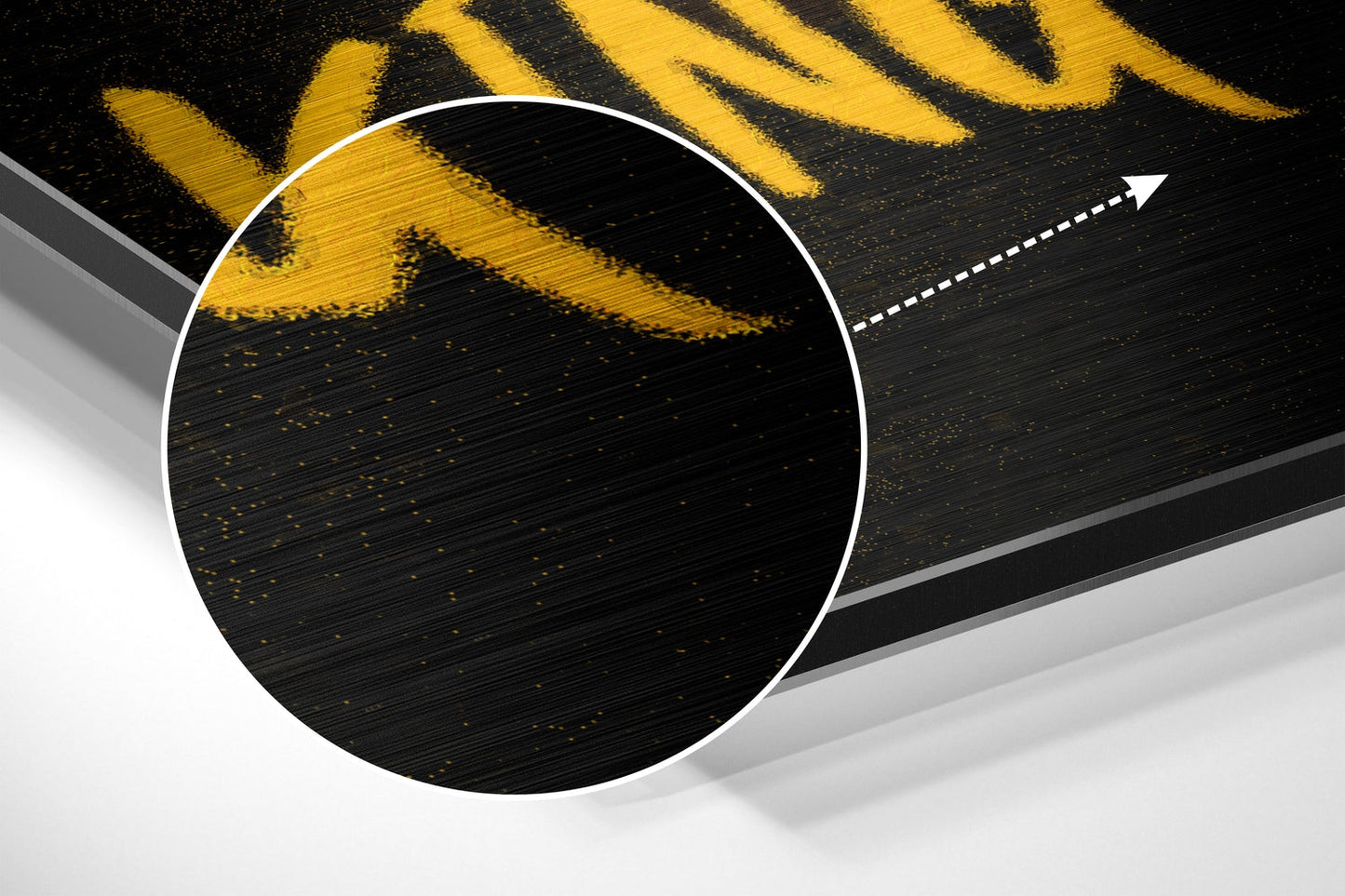 Lebron James Brushed Aluminum Dibond Wall Art