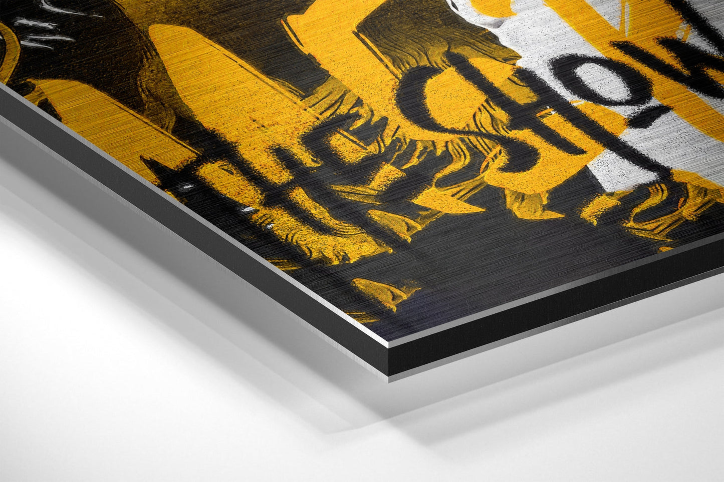 Freddie Mercury Brushed Aluminum Dibond Wall Art